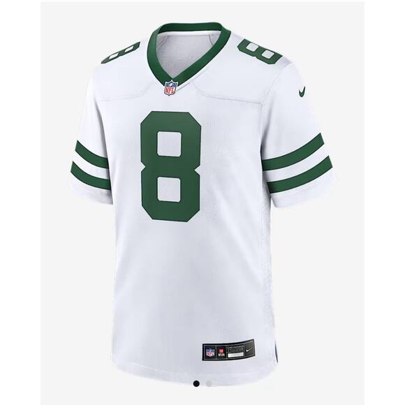 Brand New Nike Engineered Men's Size Large Aaron Rodgers Jersey Jets NFL White - Picture 1 of 10